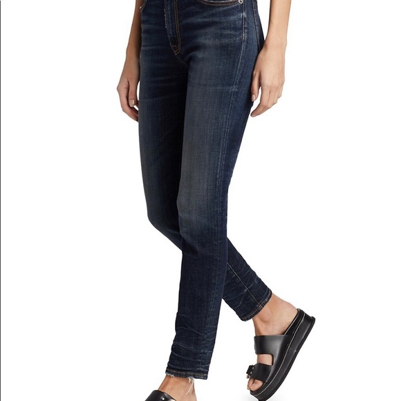 R 13 Kate High-Rise Skinny Jeans 25 - Picture 2 of 7